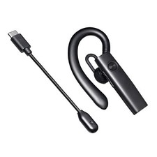 Sanwa Supply Bluetooth Headset with External Mic Black MM-BTMH61BK Over Ear NEW