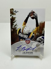 2012 Leaf Young Stars Draft Autographs #TB1 Tim Benford