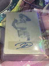 jordan davis rookie auto 1/1 football card