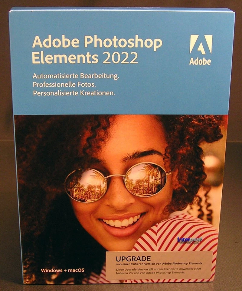 Adobe Photoshop Elements 2022 Upgrade Box + DVD 2 Win/Mac Dauerlizenz OVP NEU - Bild 4 von 4