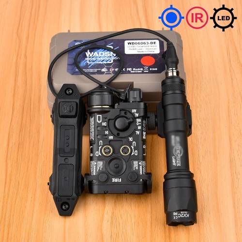 Tactical NGAL Laser Metal SF M300A M600C Flashlight Dual Pressure Switch Hunt - Picture 17 of 18