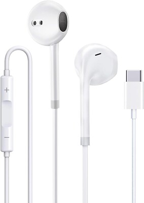 For Samsung S23/S22/S21/S20/A53/S24/A13 5G USB-C EarPhones