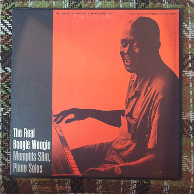 Memphis Slim - The Real Boogie Woogie (Folkways Records) 12'' Vinyl LP