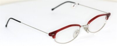 Bluebay by Safilo Brille B&B 19 9GG Rot-Silber glasses FASSUNG eyewear