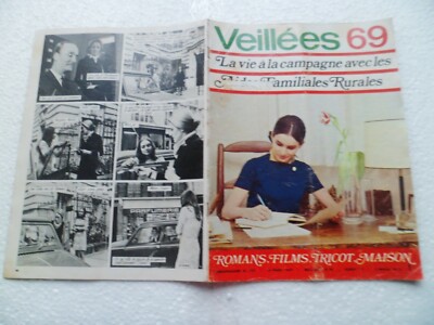VEILLEES 69 Nr. 757 15.03.1969 Film M.Auclair Pellegrin C.Jade Roman Roman - Foto