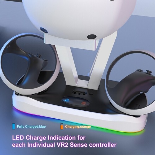 Charging-Dock Controller Headset Storage Bracket-Handle Charge Stand for PS VR2 - 第 7/8 張圖片