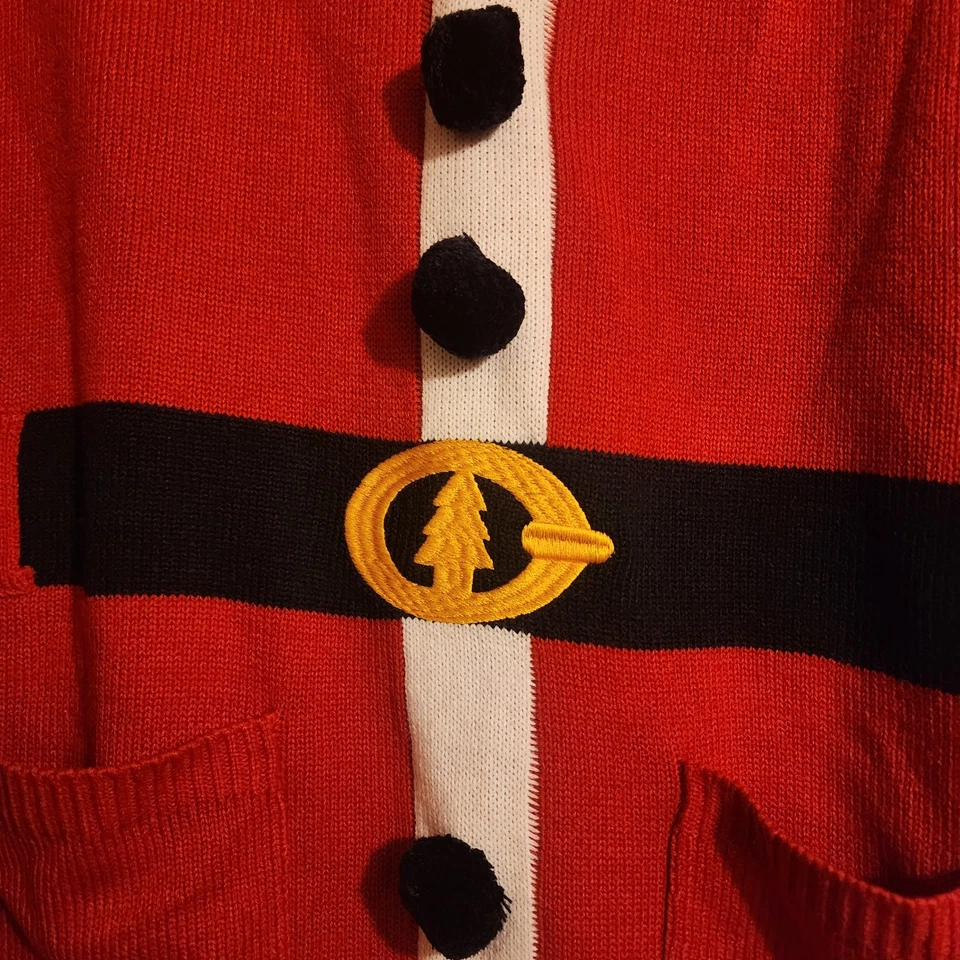 Suéter Brave Soul Ugly Mujer Papá Noel/Señora Claus Talla Grande Rojo/Blanco Foto 3 de 4