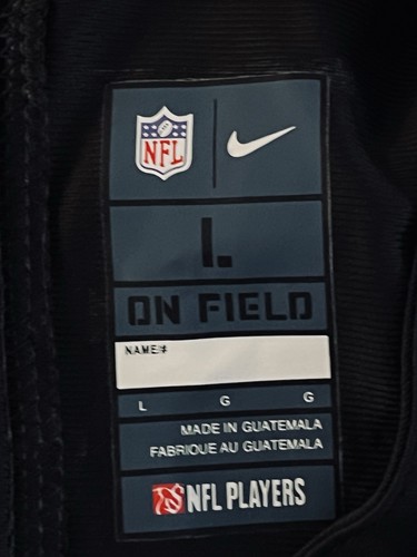 NWT Kyle Hamilton #14 Baltimore Ravens NFL Game Jersey Black Nike Mens Large - Picture 8 of 10