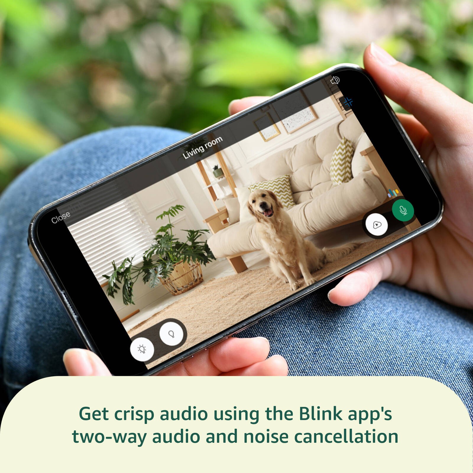 Blink Mini 2K+ Plug-In Security Camera, White — image 8