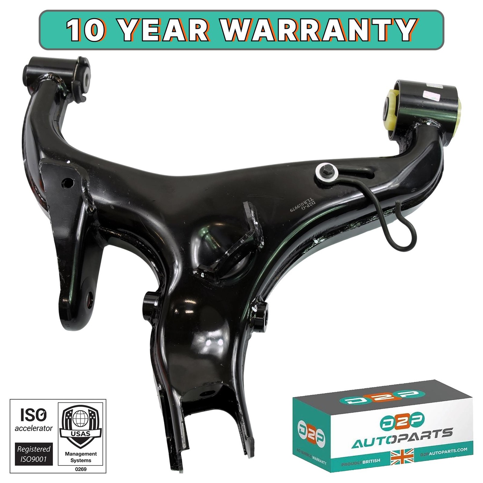 REAR RIGHT LOWER CONTROL ARM LR051592 RGG500081 RGG500360 RGG500361 RGG500361 - Image 3
