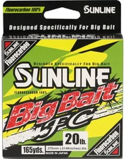 Sunline Big Bait FC Fluorocarbon Line - Choose Length & Weight