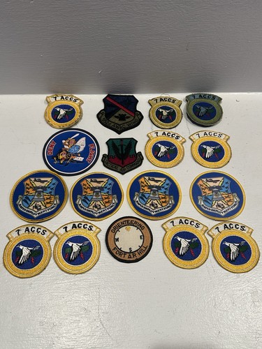USAF Military Patches Lot of 17