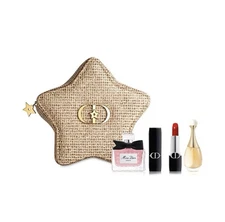 Miss Dior J'adore Rouge Dior Gift Set 2025 Holiday Limited w/ Gold Star Pouch