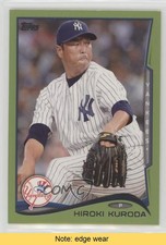 2014 Topps Retail Green Hiroki Kuroda #116 READ 3e3