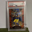 2023 Panini Select -Suite Level Puka Nacua #455 Red Disco Prizm /49 Rookie Psa 9