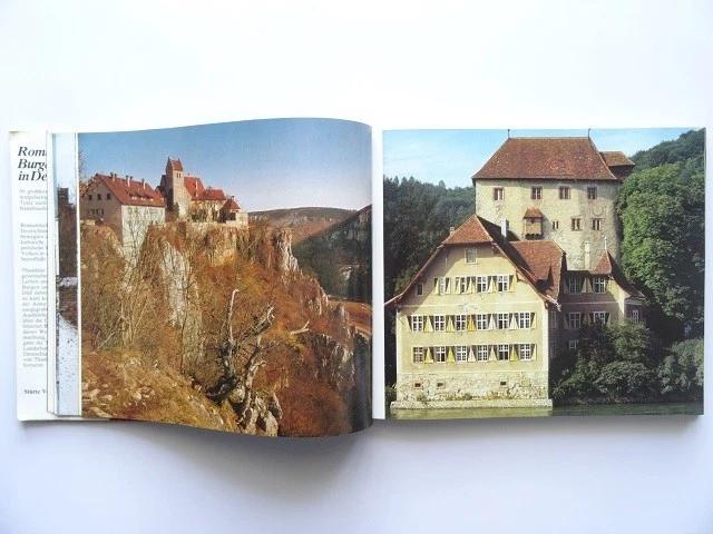 Libros occidentales Castillo alemán Colección de fotos Libro Edificio Paisaje - Imagen 4 de 4