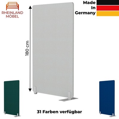 Stellwand FocusWall 180cm   freistehende Akustik-Trennwand Made in Germany