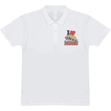 'Playing the Piano' Adult Polo Shirt / T-Shirt (PL062334)