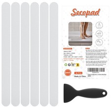 36PCS Non Slip Bathtub Stickers, Shower Floor Non Slip Grip Stickers with Pre...