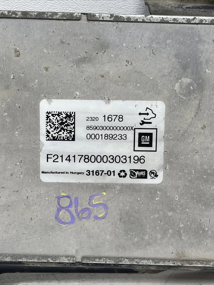 2015-2018 GMC Yukon Cadillac Escalade XL Suburban ESV Suspension Module 23201678 - Image 2 of 4