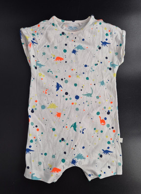NEXT - süßer Schlafanzug Gr. 74 (6 - 9 M) Baby Jungen Sommer 100% Baumwolle