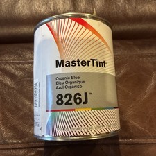 1 U.s. Quart Dupont Cromax Axalta Mastertint 826j Organic Blue Mixing Color