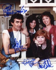 One Day at a Time Franklin Bertinelli Phillips Harrington Signed 8x10 Photo PSA