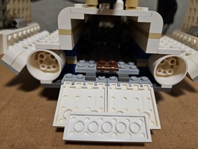 Lego Star Wars Loose 7166 Imperial Shuttle With Instructions But No Figures