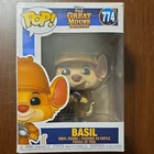 Funko Pop! Disney: The Great Mouse Detective Basil #774 Vinyl Figure Animation