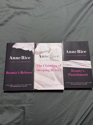 The Sleeping Beauty Trilogy, 3 Books, Anne Rice, Plume Paperback 1999
