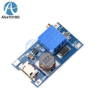 2PCS 2A booster board DC-DC step-up module 2/24V to 5/9/12 / 28V Replace XL6009 