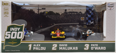 IXO Models 2025 Indianapolis 500 Victory Row Collector's Set 1:64