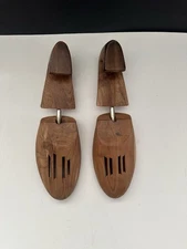 Mens Vintage Rochester Shoe Tree Co  Cedar Shoe Trees Shapers USA Sz M/9