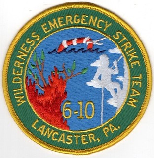 Wilderness Emergency Strike Team WEST Forest Fire Co. Station Patch PA Lancaster