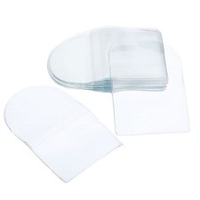 50Pcs Pocket Coin Sleeves Holders, Plastic Pocket Coin Flips Clear, 3 x 3  