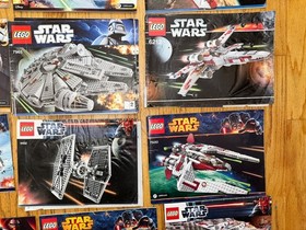 Lot of 30 LEGO STAR WARS Instruction Booklets for 75151,75054, 75058, 75102