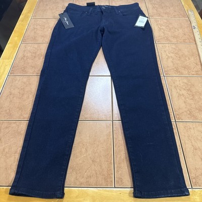 Mavi Jeans Women 30 x 28 Alexa Mid Rise Skinny Stretch Denim Dark Shanti NEW NWT