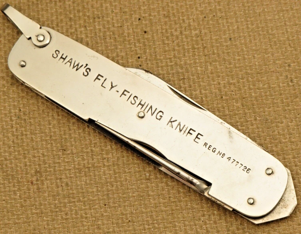 Antique Empire Knife Company Connecticut SHAW’S FLY FISHING KNIFE - Very Rare!! - Image 4 of 4