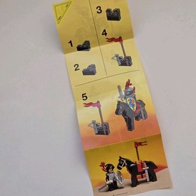 Vintage 1992 LEGO System 6009 BLACK NIGHT Set Complete with Instructions