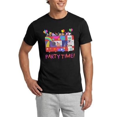 Peppa Pig Design Party Time Mit Peppa Männer T-Shirt