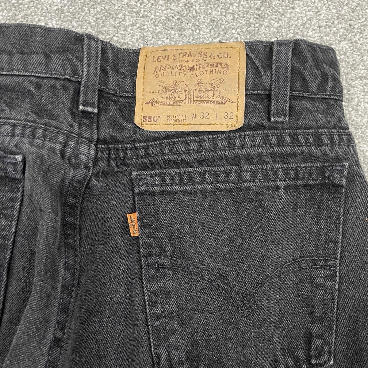 Levi's 550 Black Jeans for Men for sale | eBay