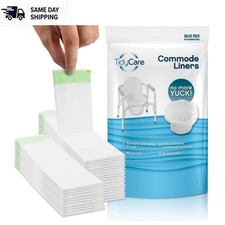 Universal Fit Disposable Liners for Portable Toilet - 48 Count Value Pack
