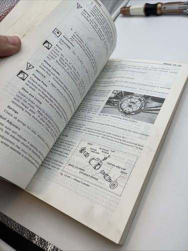 Original 1983 Isuzu Impulse Service Shop Manual 83 - Picture 5 of 7