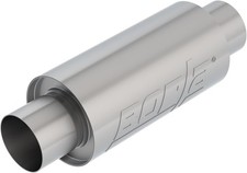 Borla - Universal Resonator Option 3in Centercenter 5in Round X 10in 401339 Borla - Universal Resonator Option 3in Centercenter 5in Round X 10in 401339