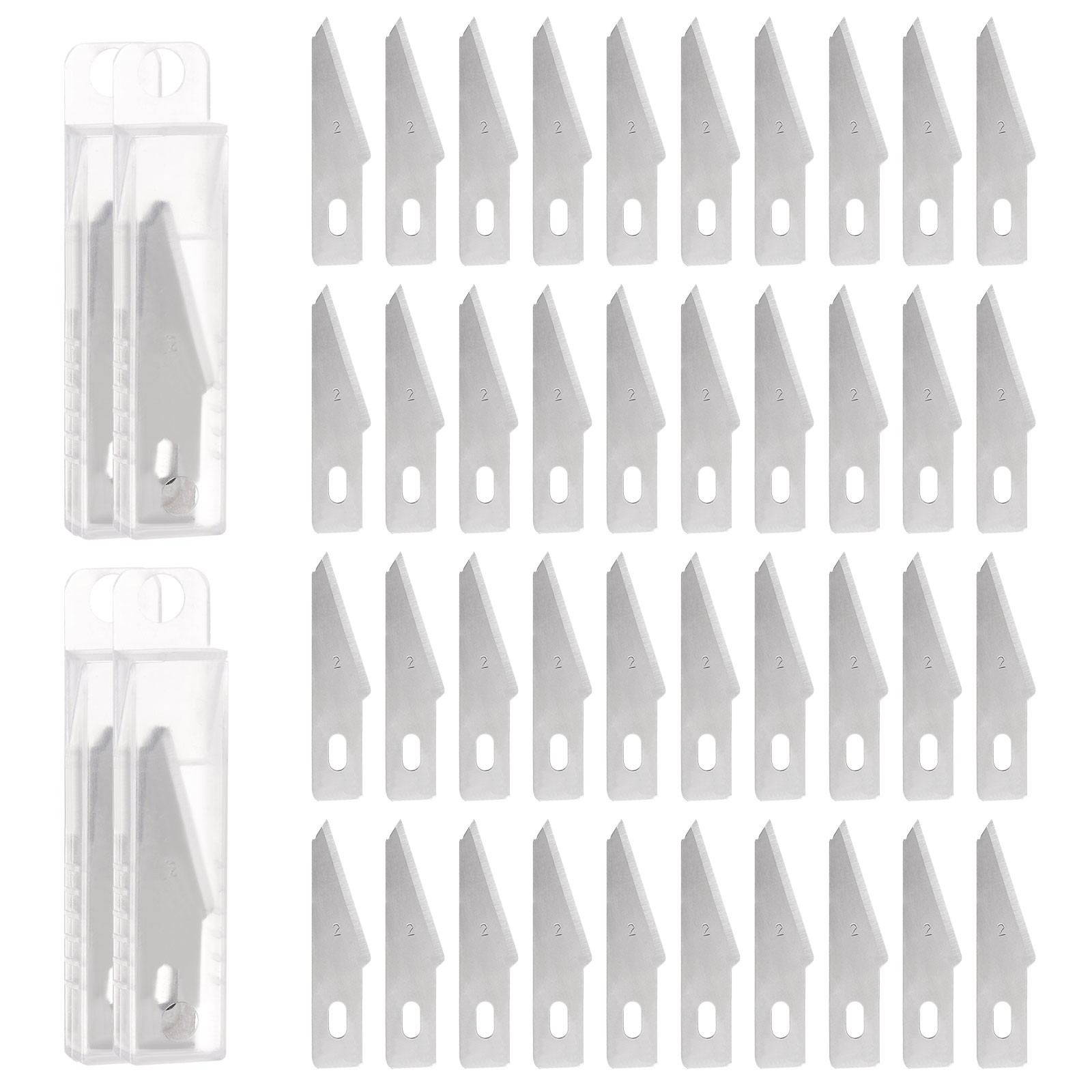 #2 Hobby Knife Replacement Blades Refills
