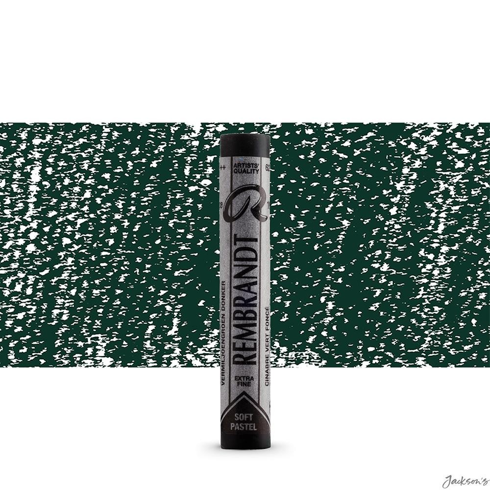 Royal Talens Rembrandt Soft Pastel Stick Cinnabar Green Deep TR627.2 Art