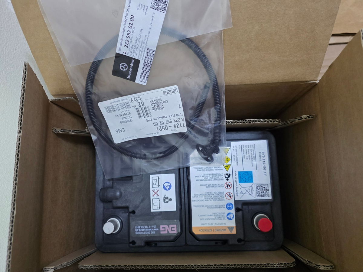 OEM LIB 9Y0915107TY NEW Porsche Cayenne MAIN BATTERY 13.2V 60Ah
