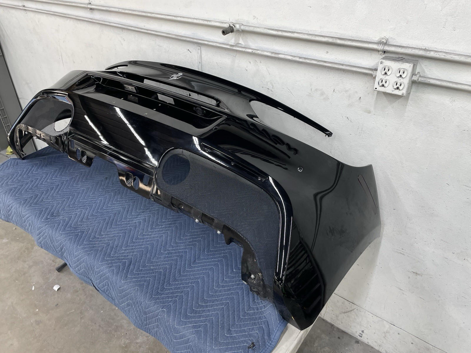 FERRARI 488 GTB SPIDER REAR BUMPER 2016-2019 OEM INSURANCE QUALITY WITH PPF