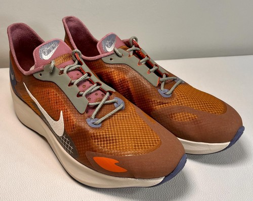 Nike Zoom Fly SP Shoes Mens Size 10 Rust Pink White BV7724-500 Running Sneakers - Picture 2 of 13