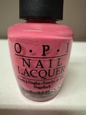 OPI Nail Lacquer Elephantastic Pink 0.5oz Classic Collection Bright Pink Polish